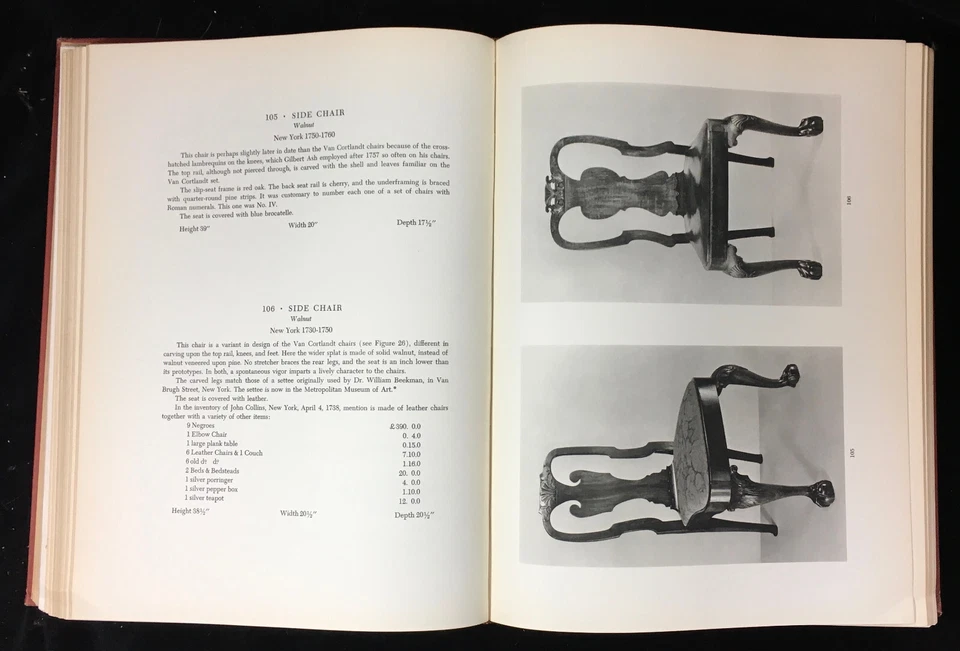 American Furniture Queen Anne & Chippendale at Winterthur - 1952 1ª edición Foto 4 de 4