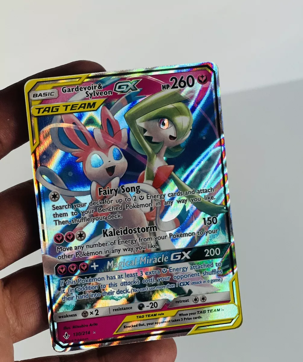 Gardevoir & Sylveon GX - 130/214 - Ultra Rare