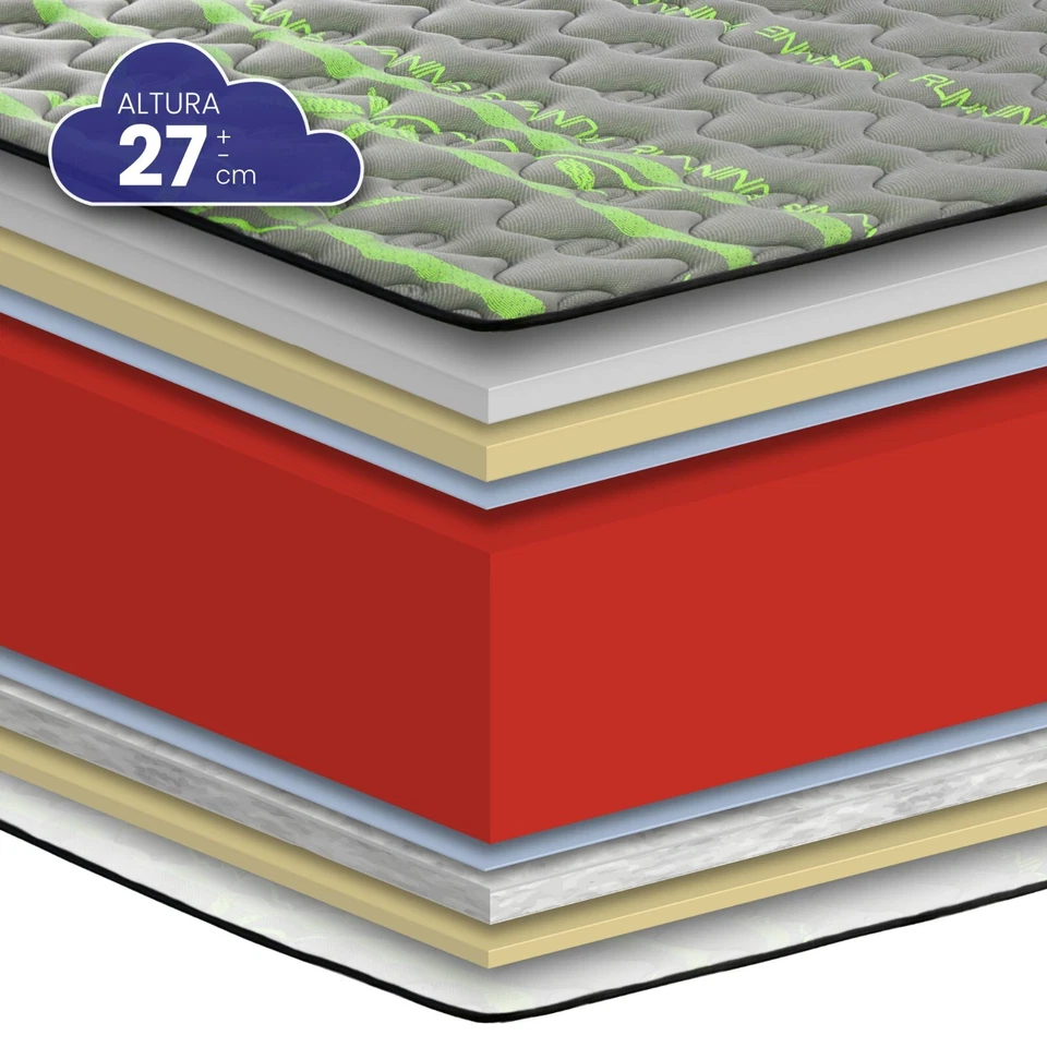 Colchón Viscoelástico HR Nature Sport de SonnoMattress - Imagen 4 de 4