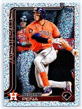 2025 Topps Series 1 Celebration JEREMY PENA Confetti ASTROS #307