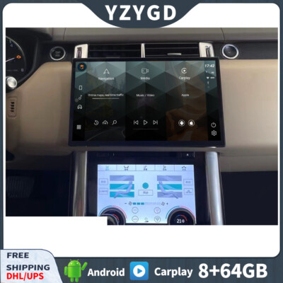 For Land Rover Range Rover Sport L494 2014-2017 Android Car Radio Carplay Screen