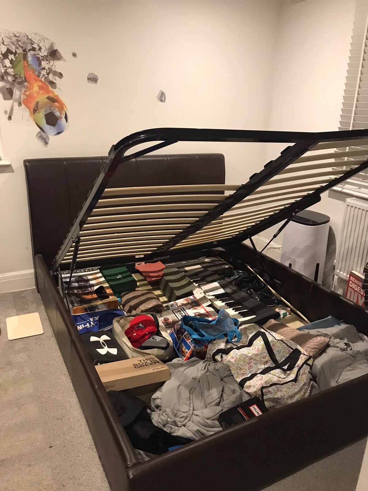 king size ottoman bed frame eBay