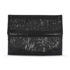 MUJI Nylon mesh freestanding accessory storage case B5 size
