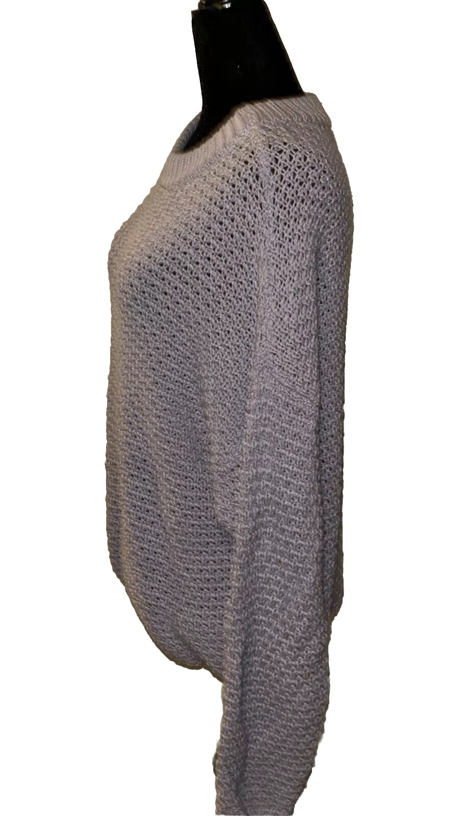 Universal Thread Large Solid Gray Knit Long Sleev… - image 6