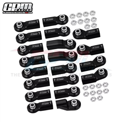 GPM 7075Alu For Original Full Set Link Bar Ends AXIAL 1/6 SCX6 Jeep Trial Honcho - Picture 9 of 14