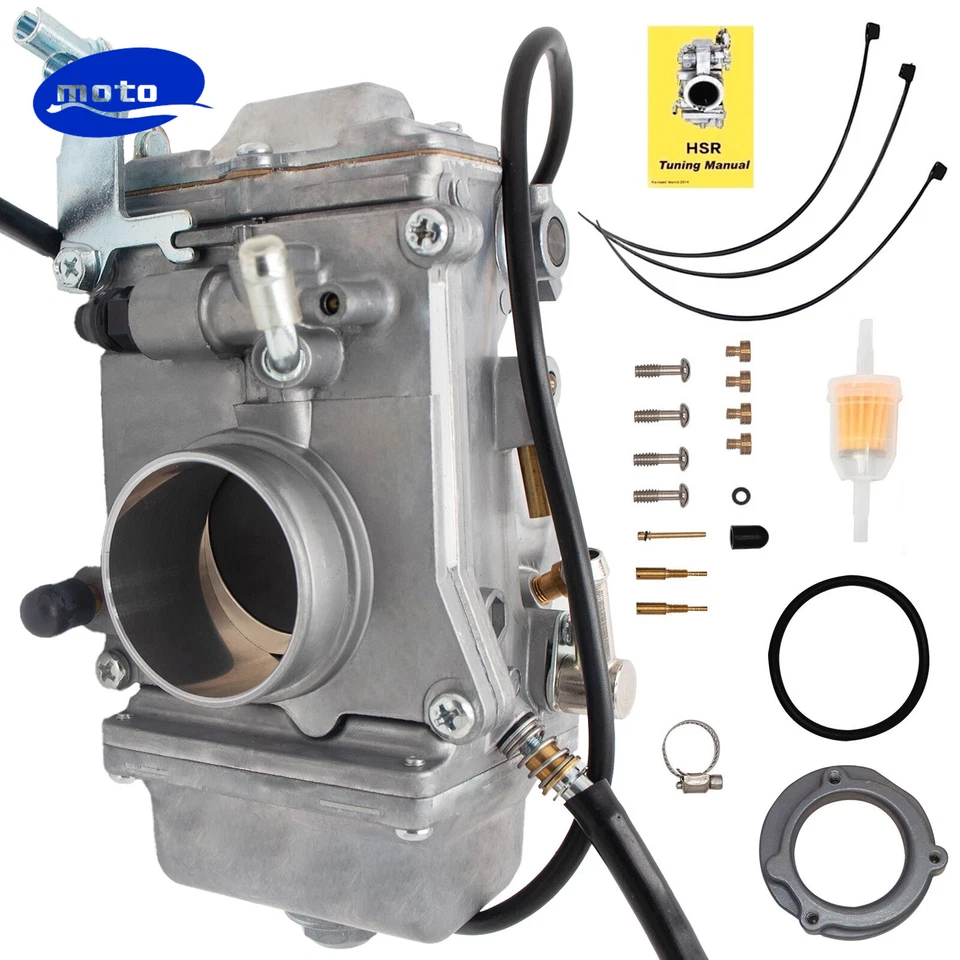Carburador de carburador para Harley Davidson Flhr Road King 94-99 Evo Evolution doble cámara Foto 2 de 4