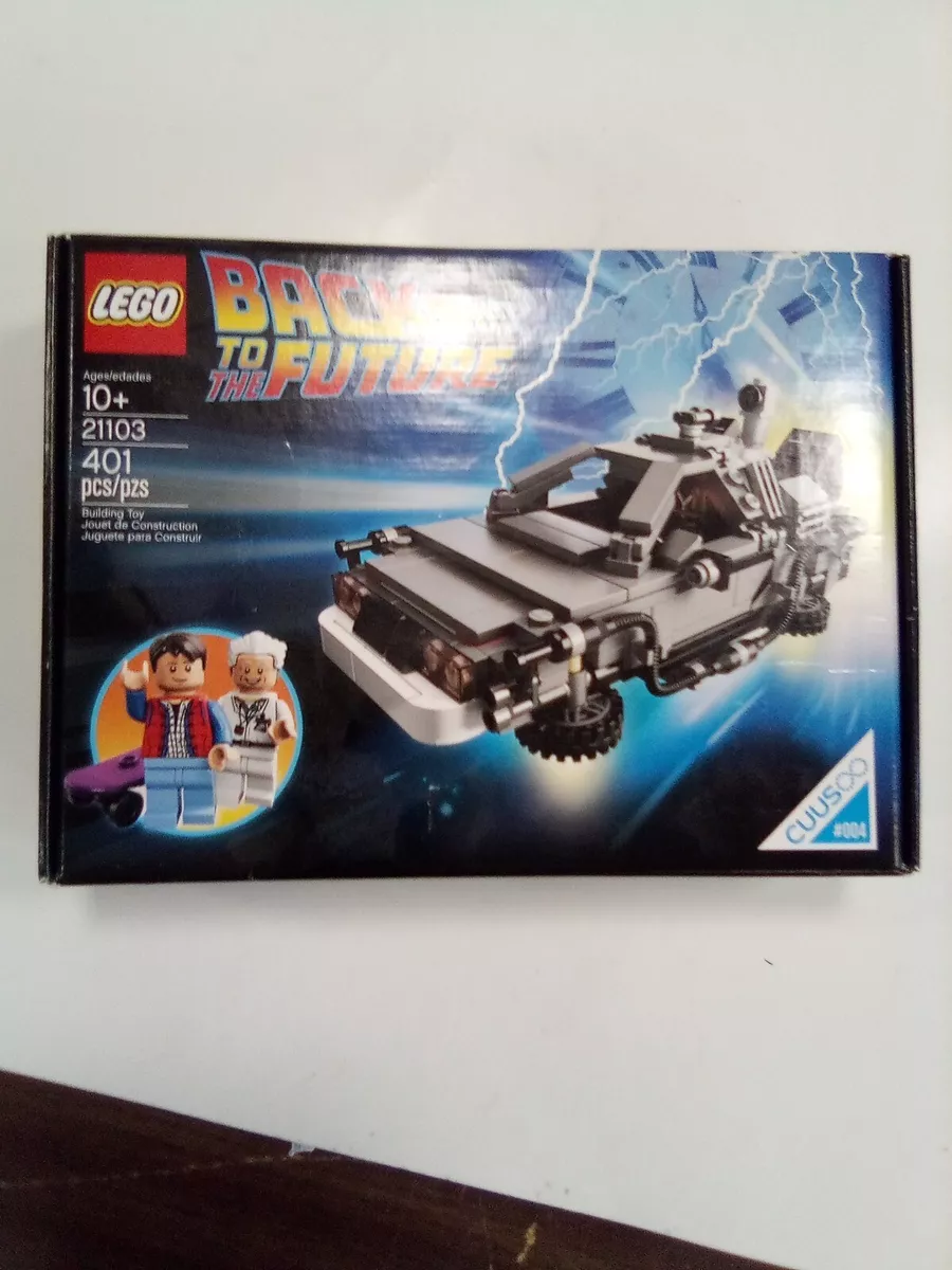 LEGO Retour vers le futur 21103 La machine à remonter le temps DeLorean -  Tout