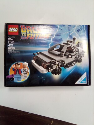 LEGO The DeLorean Time Machine 21103 Back to the future building NEW  673419202398|