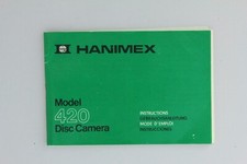 Bedienungsanleitung Hanimex Model 420 Disc Camera (13021846)