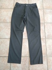 D2 Mens Black Trousers Jeans Size 34L