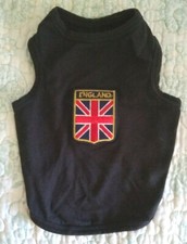 New England Tank Top For Dogs or Cats By Puppyroo Made in the USA Black