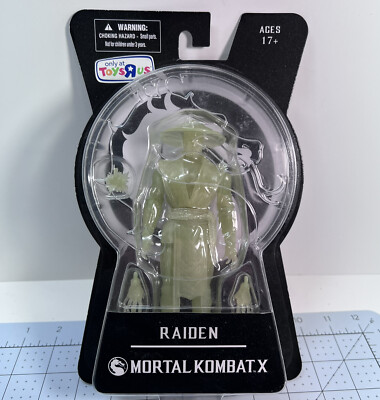 New Sealed Mezco Mortal Kombat X Raiden 6'' Action Figure MIB Toys R Us Exclusive