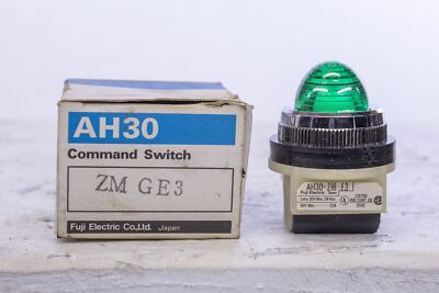 Fuji AH30 Command Switch Pilot Green ZM GE3 AH30-ZM | eBay