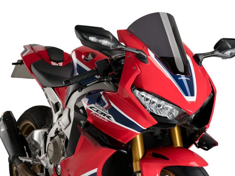 Puig Dark Smoke R-Racer Screen Honda CBR1000 RR Fireblade 2017-2019