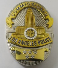 Film TV Abzeichen  Movie Police COMMISSIONER ***** Polizei US California LA