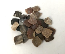 1 Inch Flints - 18th Century Style Gun Flints or Flintlocks - 10 pieces
