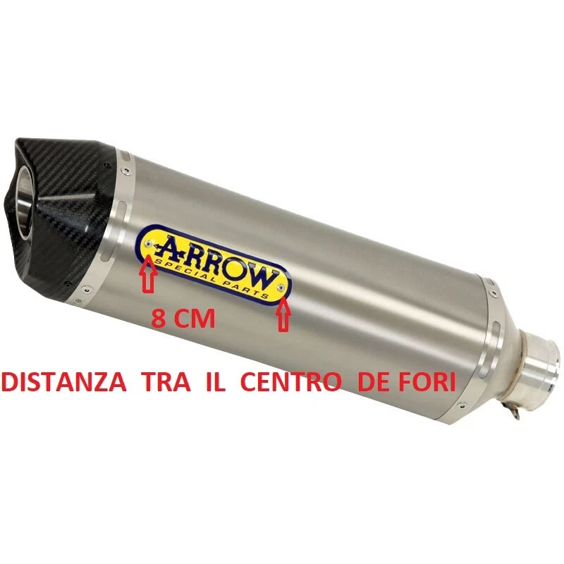 ARROW TARGHETTA SCARICO MOTO - Immagine 3 di 4