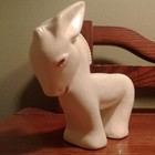 U.S.A. AMERICAN WHITE POTTERY ART-DECO 1930  DONKEY PLANTER — photo 3