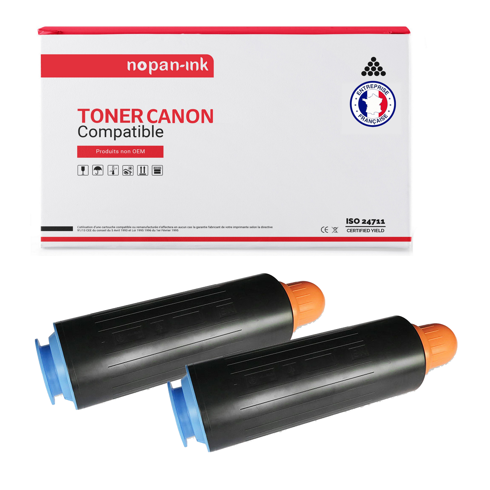 Toner CEXV11 noir compatible Canon x2 pour éviter les pannes