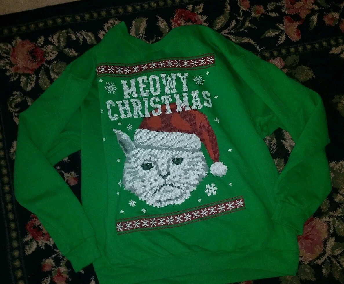 Angry cat sweater 2025