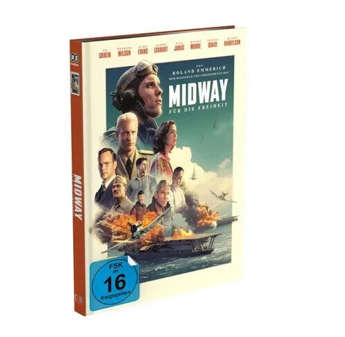 Midway (2019)[4K Ultra HD Blu-ray & Blu-ray Mediabook /NEU/OVP] Roland Emmerich - Bild 2 von 4