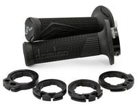 Paar Handgriffe Domino D-Lock Schwarz Verschluss On Gasgas Ex 250F/350F/450F