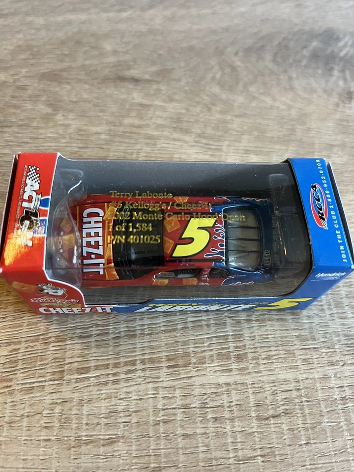 RCCA 2002 Terry Labonte #5 Cheez-It Hood Open 1/64 only 1584 Made - Image 2 of 2