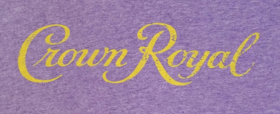 ¡Camiseta oficial Crown Royal púrpura! (Adulto Grande) Foto 2 de 3