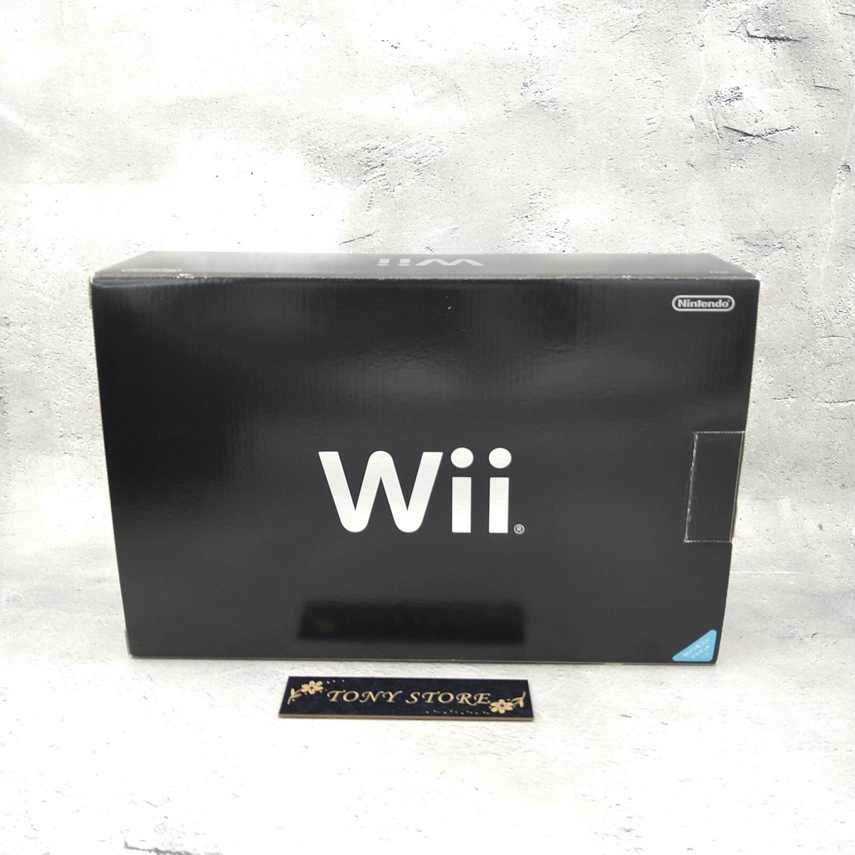 Nintendo Wii RVL-S-KJ Black Game Home Console Full Box Japan