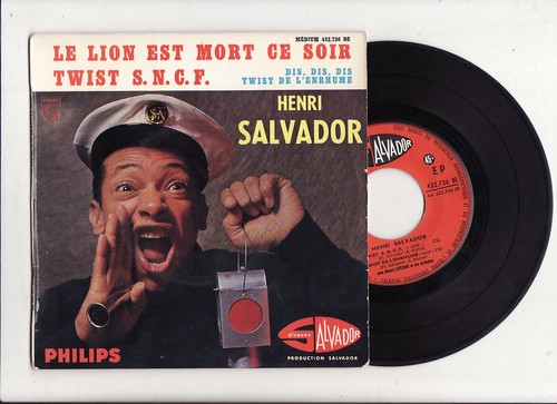 EP HENRI SALVADOR-LE LION EST MORT CE SOIR-PHILIPS-FRENCH | eBay
