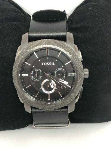 Fossil FS4662 Men's Black Leather 