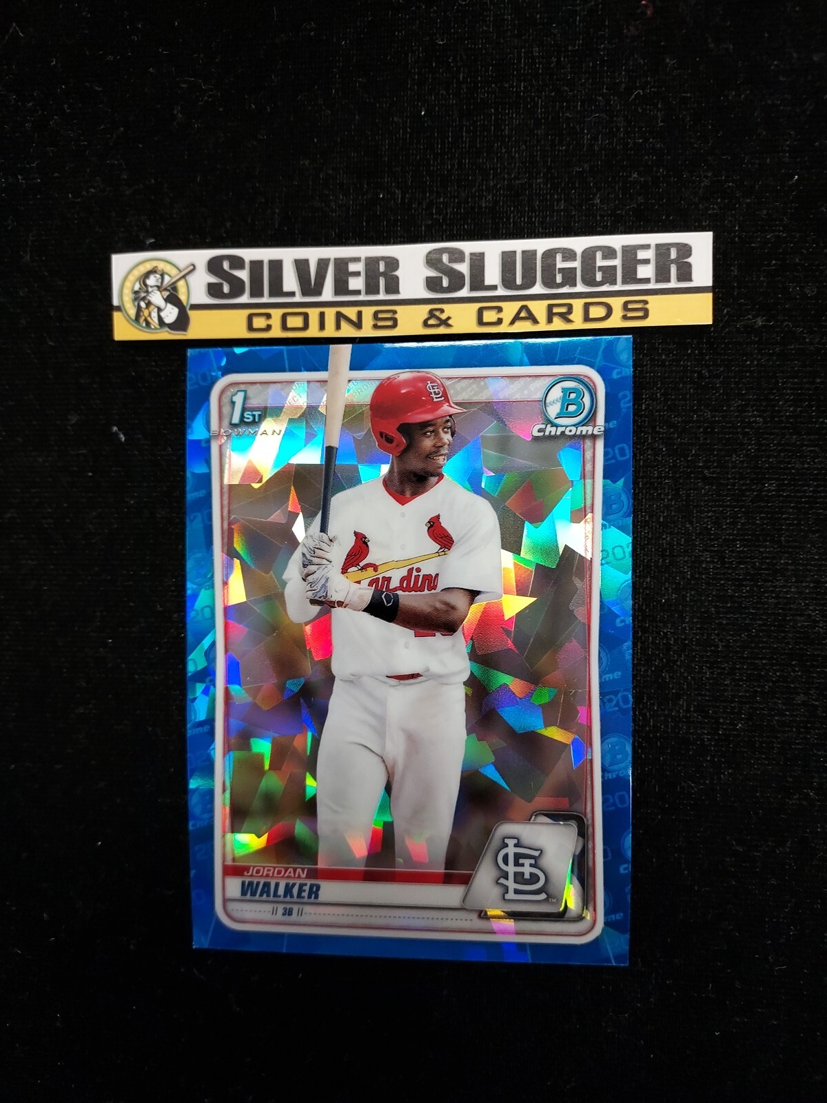 Jordan Walker 2020 Bowman Draft Sapphire Edition #BD-57 Chrome