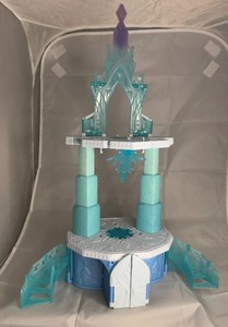 disney frozen little kingdom elsa's magical rising castle