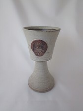 Studio Pottery, Chalice, Potter's AB Stamp