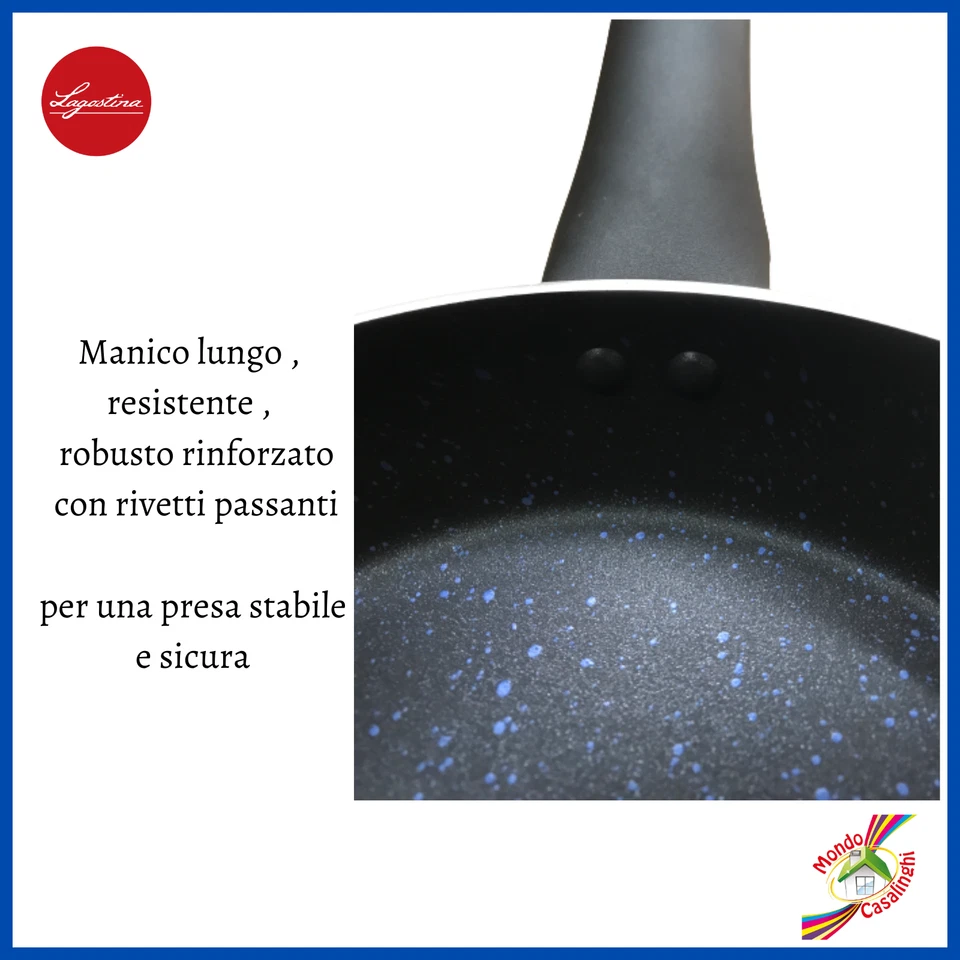 Lagostina pentole padella padelle antiaderenti a induzione casseruola saltapasta - Immagine 4 di 4