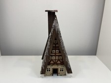 Figurine de collection en bois fumoir 16,5 cm - excellent état