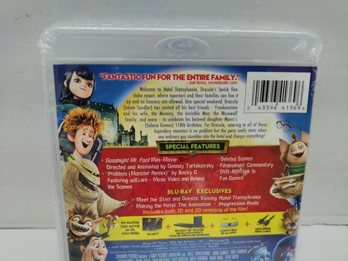 HOTEL TRANSYLVANIA (3D Blu-ray + DVD) New, Sealed - Picture 3 of 10