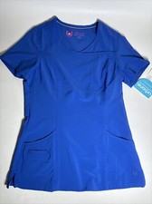 Urbane Performance XS Surplice Scrub Top Royal Blue NWT Style 9014