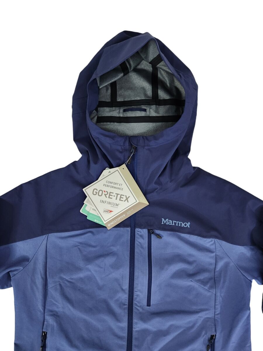 Marmot Gore-tex Infinium ROM Hoody Jacket Artic Navy Storm Marmot Gore-tex Infinium ROM Hoody Jacket Artic Navy Storm