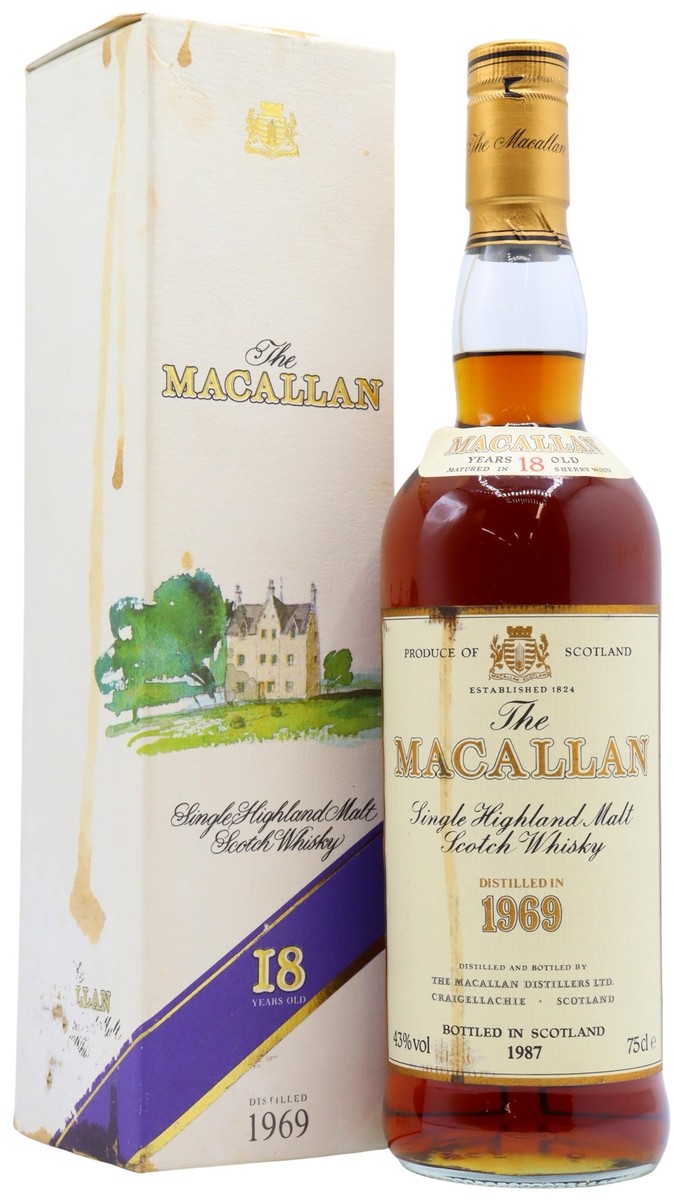 ウイスキー The Macallan 18 Years Old Sherry 700ml WHISKEY THE MACALLAN 18 SHERRY OAK CASK 700ML