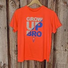 Under Armour Heat Gear Youth XL YXL Shirt Loose Short Sleeve “Grow Up Bro”