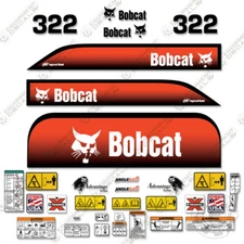 Fits Bobcat 322 Decal Kit Mini Excavator (Advantage Series) - 7 Year 3M VINYL!
