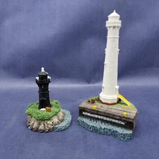 Harbour Lights HL241 The Panama Canal Matched Set Signed Lighthouse 241 No Box .