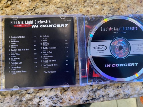 CD Electric Light Orchestra In Concert Part Two 20 Songs - Picture 3 of 3