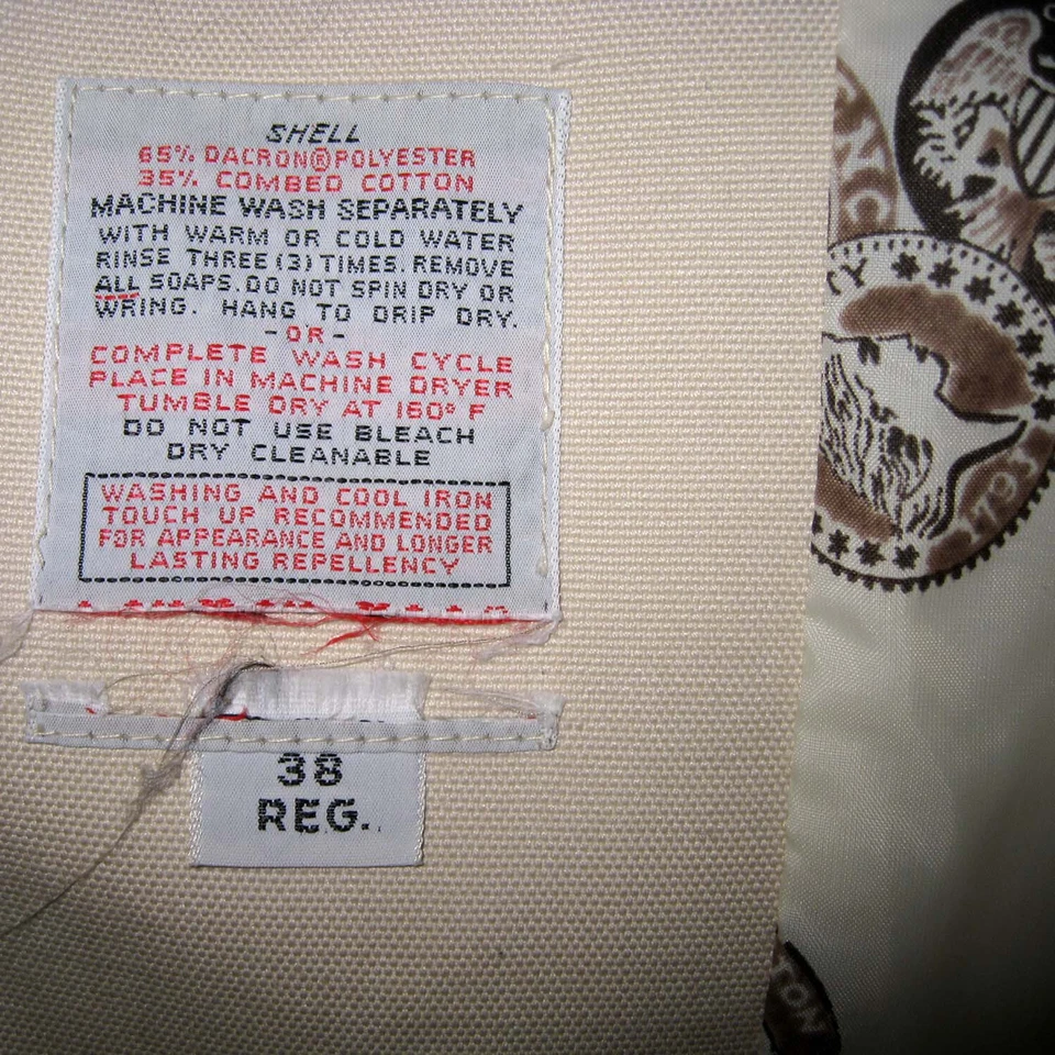 HANCOCK ® Fugio 1792 1793 центов редкая монеты подкладка - камень - 38 Reg - ТРЕНЧ пальто - Изображение 3 из 4