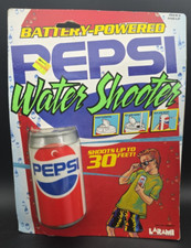 Vintage 1989 Pepsi Water Shooter by Larami Prank Fun gag NOS 