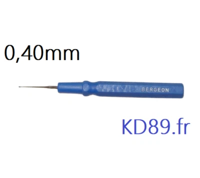 BERGEON - 30102-BB - Pique huile d'horlogerie - Bleu,moyen. SWISS MADE - KD89