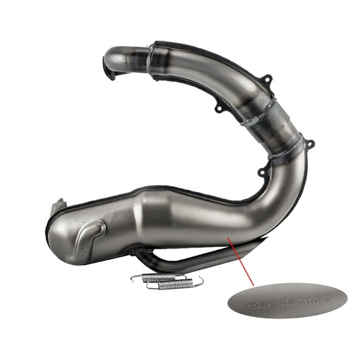 Pot D'Échappement PROMA Pour Vespa 50 Special R L N - Échappement Véritable, Compatible Scooter