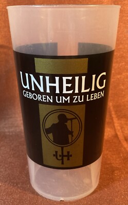 Konzertbecher UNHEILIG Geboren um zu Leben  0,4 l
