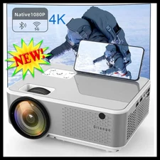 Projector 1080P 4K WiFi Smart Bluetooth 8500L LED Home Cinema Movie